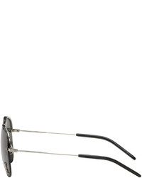 Lunettes de soleil olive Saint Laurent