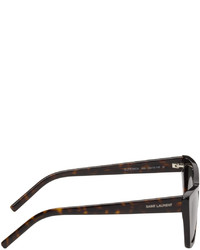 Lunettes de soleil olive Saint Laurent