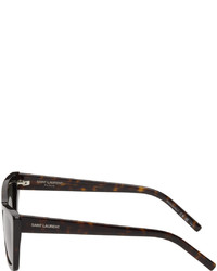 Lunettes de soleil olive Saint Laurent