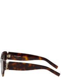 Lunettes de soleil olive Saint Laurent