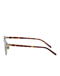 Lunettes de soleil olive Linda Farrow Luxe