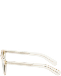 Lunettes de soleil olive Oliver Peoples