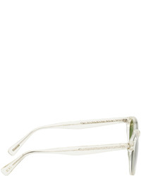 Lunettes de soleil olive Oliver Peoples