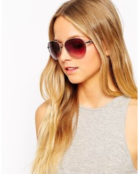 Lunettes de soleil pourpres M:uk