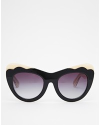 Lunettes de soleil pourpres Asos