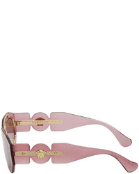 Lunettes de soleil roses Versace