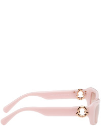 Lunettes de soleil roses Moncler