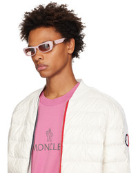 Lunettes de soleil roses Moncler