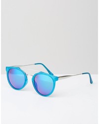 Lunettes de soleil turquoise Jeepers Peepers