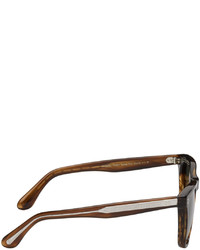 Lunettes de soleil vert foncé Oliver Peoples