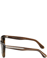 Lunettes de soleil vert foncé Oliver Peoples