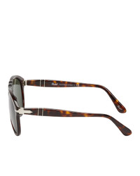 Lunettes de soleil vert foncé Persol