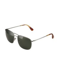 Lunettes de soleil vert foncé Prada