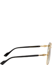 Lunettes de soleil vert menthe Gucci