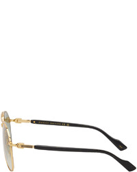 Lunettes de soleil vert menthe Gucci