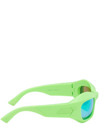 Lunettes de soleil vert menthe Bottega Veneta