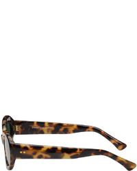 Lunettes de soleil vert menthe Dries Van Noten