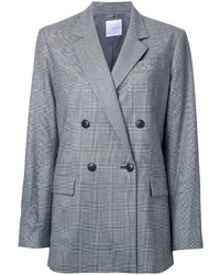 Manteau à carreaux gris CITYSHOP