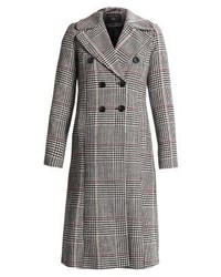 Manteau à carreaux gris Dorothy Perkins