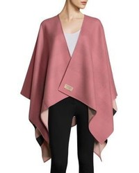Manteau à carreaux rose