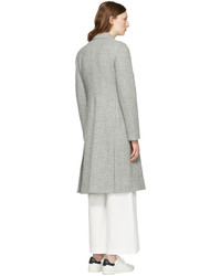 Manteau à chevrons gris Isabel Marant