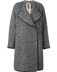 Manteau à chevrons gris No.21