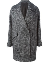 Manteau à chevrons gris Tagliatore