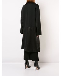 Manteau à fleurs noir Haider Ackermann