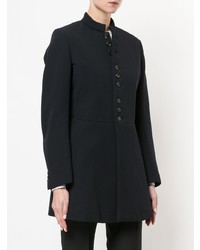 Manteau à rayures verticales bleu marine Comme Des Garçons Vintage