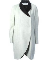 Manteau blanc et noir Gianluca Capannolo