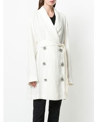 Manteau blanc ATTICO