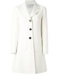Manteau blanc Valentino