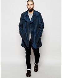 Manteau bleu marine Asos