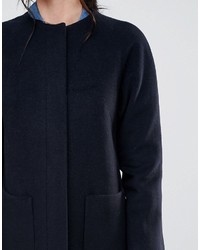 Manteau bleu marine Helene Berman