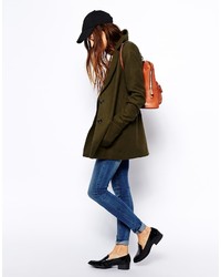 Manteau bleu marine Asos