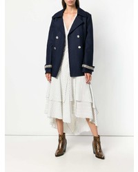 Manteau bleu marine Ermanno Scervino