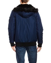 Manteau bleu marine D-struct