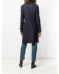 Manteau bleu marine Pinko