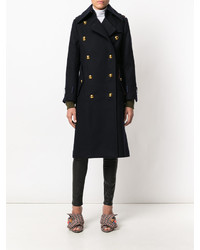 Manteau bleu marine Sacai