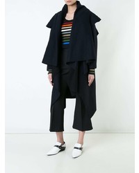 Manteau bleu marine Comme Des Garçons Vintage