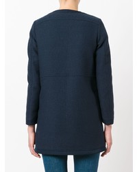 Manteau bleu marine Moncler