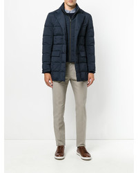 Manteau bleu marine Fay