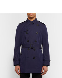 Manteau bleu marine Burberry