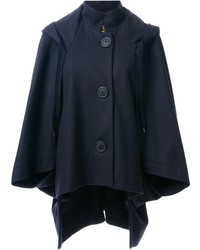 Manteau cape bleu marine Vivienne Westwood