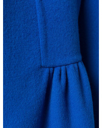 Manteau cape bleu Ermanno Scervino
