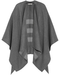 Manteau cape gris Burberry