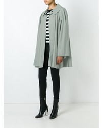 Manteau cape gris Yves Saint Laurent Vintage