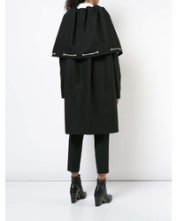 Manteau cape noir Calvin Klein