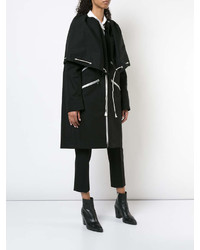 Manteau cape noir Calvin Klein