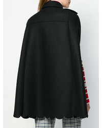 Manteau cape noir RED Valentino